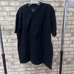 True Classic Black Crewneck Short Sleeve Tee - Men's XL